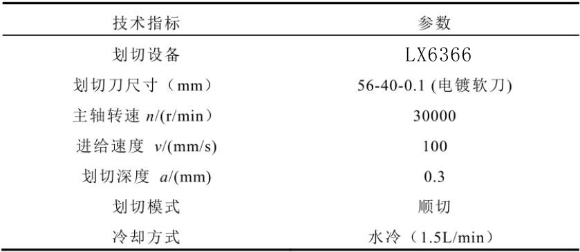 LED芯片在精密切割机划切实验